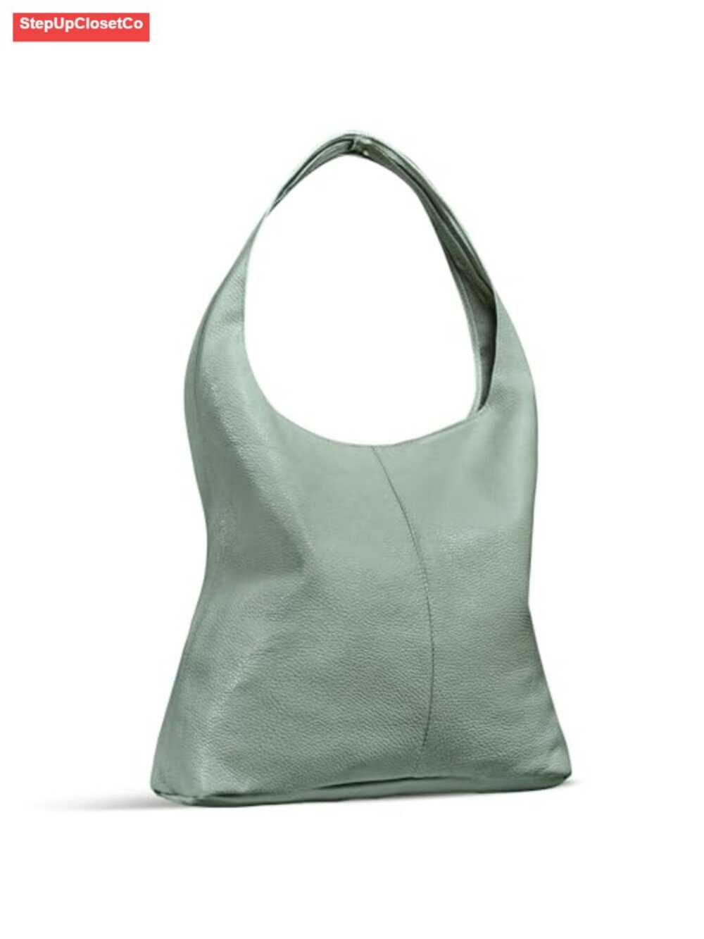Genuine Leather Hobo Bag for Women Large Slouchy Shoulder Handbag Tote Wallet